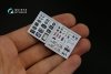 Quinta Studio QDS-35068 KAMAZ-43509 3D-Printed & coloured Interior on decal paper (Zvezda) (Small version) 1/35
